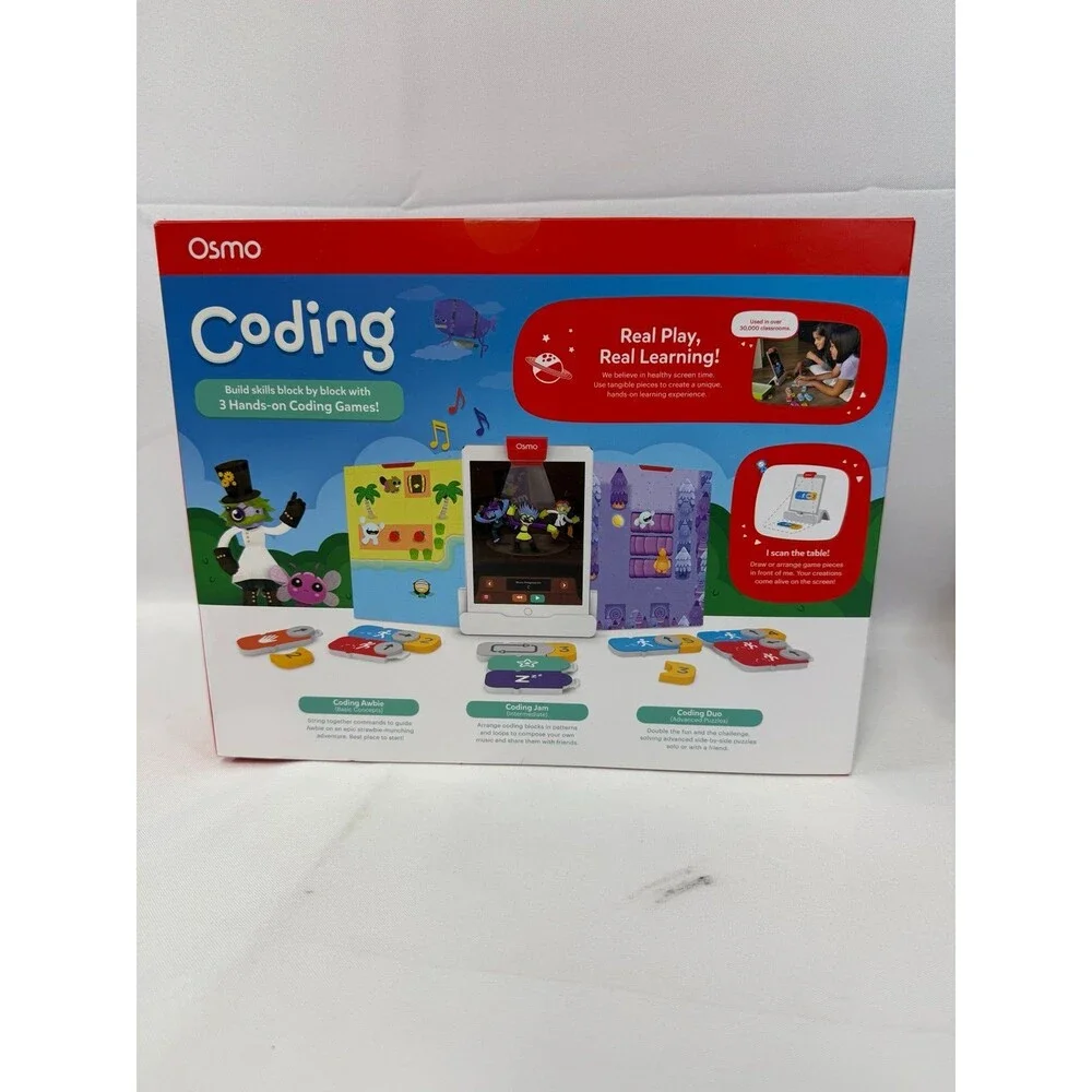 Osmo - Coding Starter Kit for iPad Educational Learning Games-Ages 5-10+ Learn t